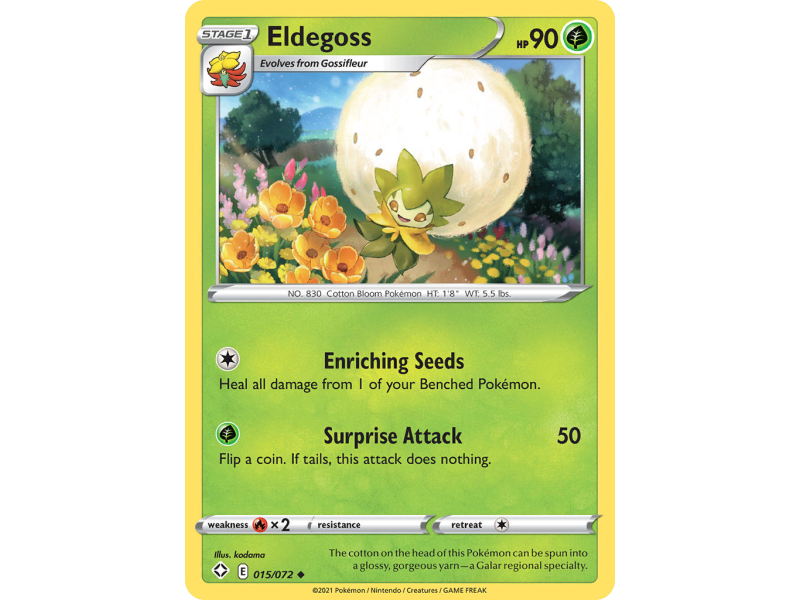 Eldegoss (Reverse Holo)