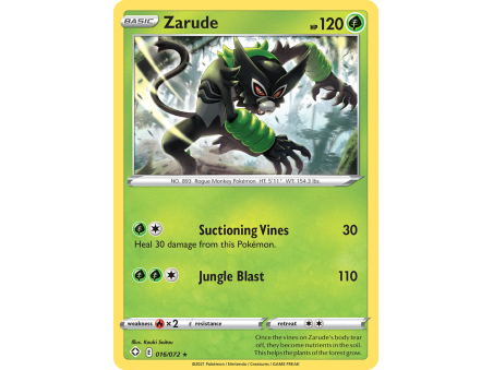 Zarude (Reverse Holo)