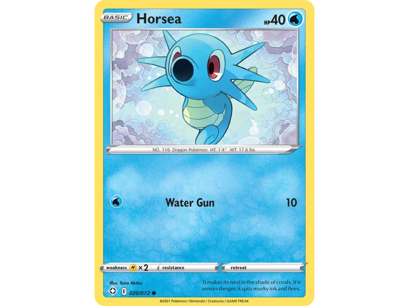 Horsea (Reverse Holo)