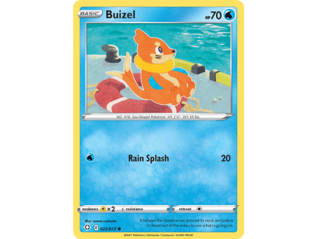 Buizel (Reverse Holo)