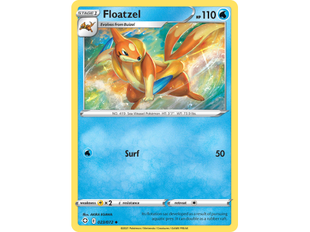Floatzel (Reverse Holo)