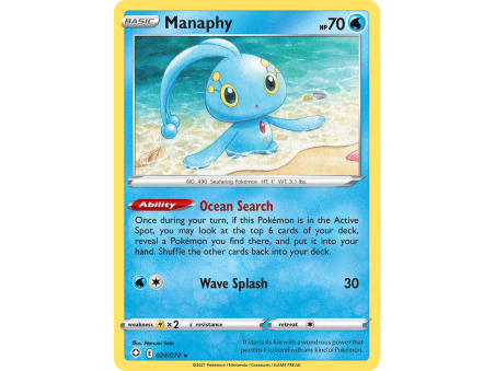 Manaphy (Reverse Holo)