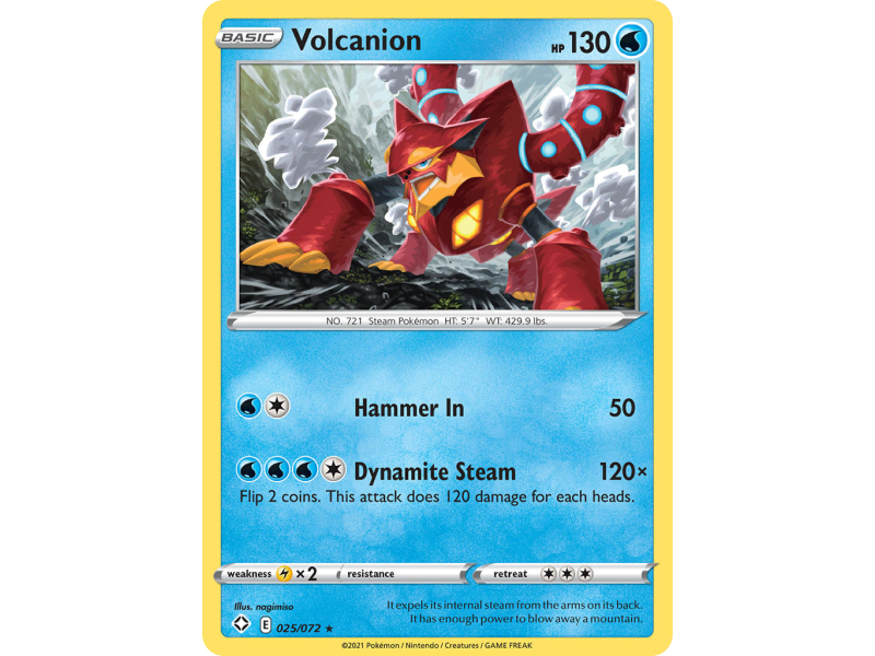 Volcanion (Reverse Holo)
