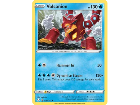 Volcanion (Reverse Holo)