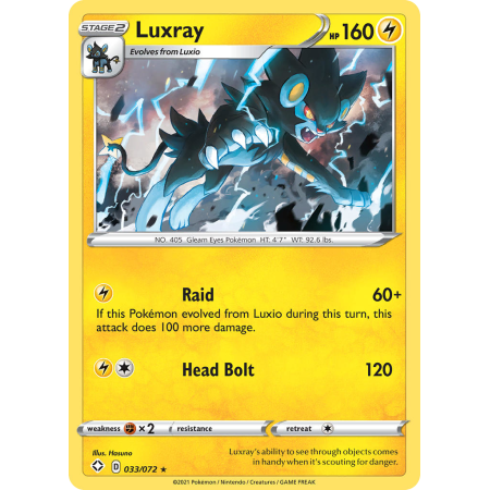 Luxray (Reverse Holo)