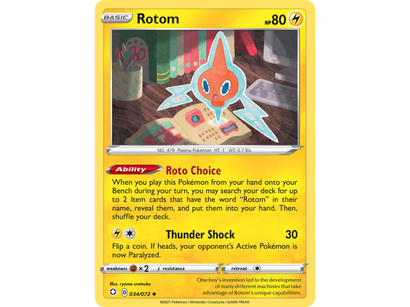 Rotom (Reverse Holo)