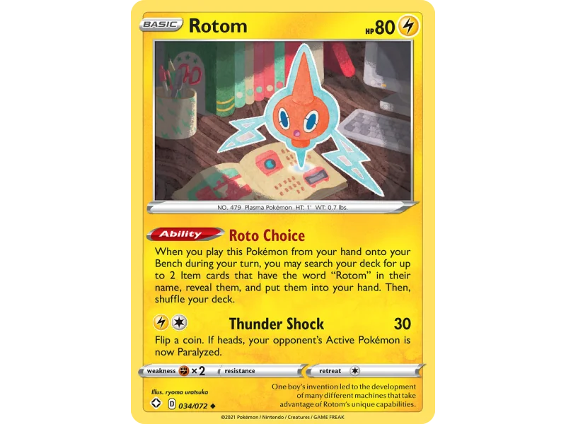 Rotom (Reverse Holo)