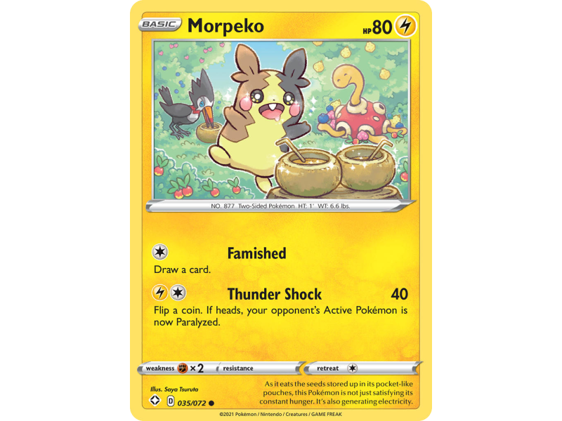 Morpeko (Reverse Holo)