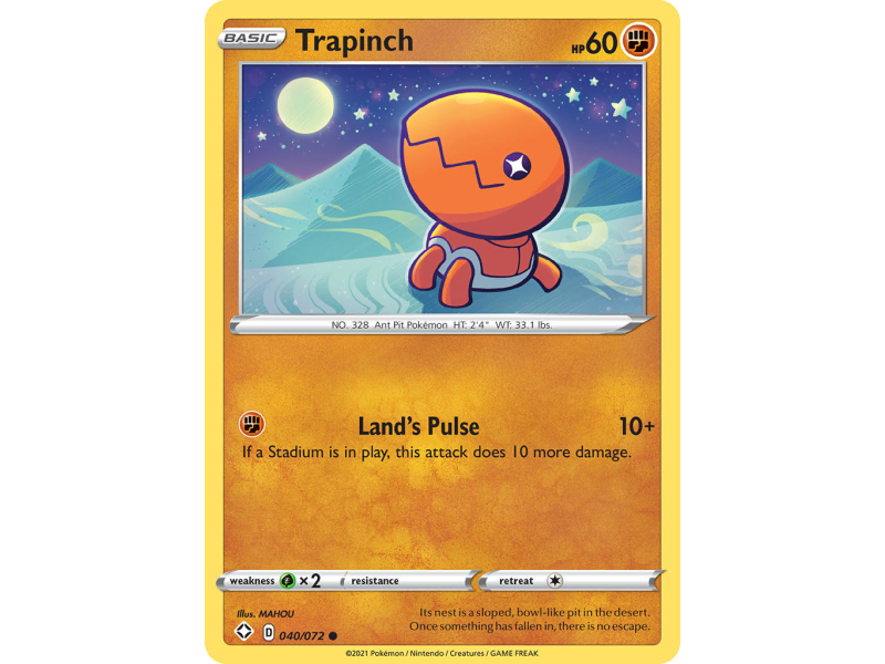 Trapinch (Reverse Holo)