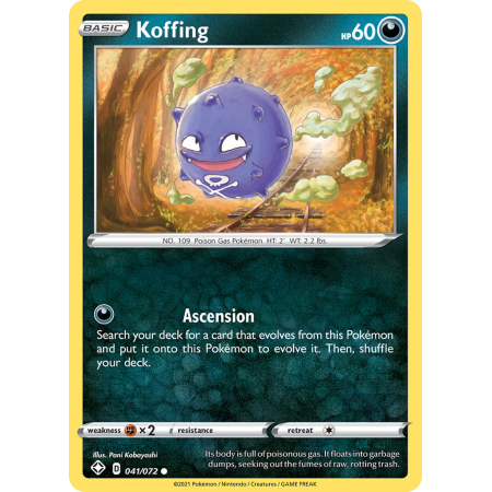 Koffing (Reverse Holo)