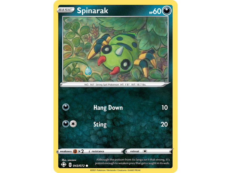 Spinarak (Reverse Holo)