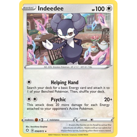 Indeedee (Reverse Holo)