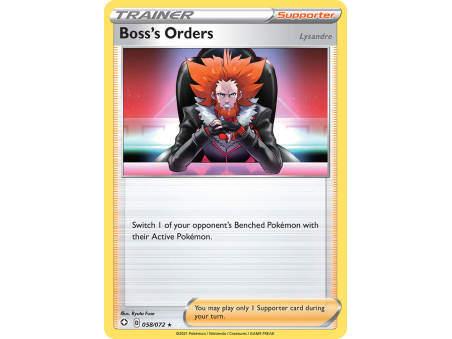 Boss's Orders (Reverse Holo)