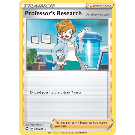 Professor's Research (Reverse Holo)
