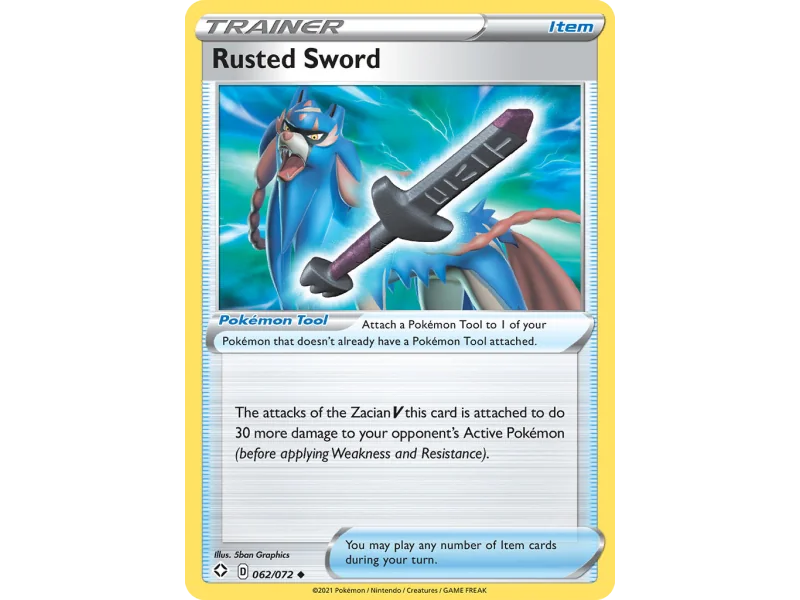 Rusted Sword (Reverse Holo)