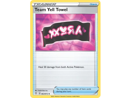 Team Yell Towel (Reverse Holo)