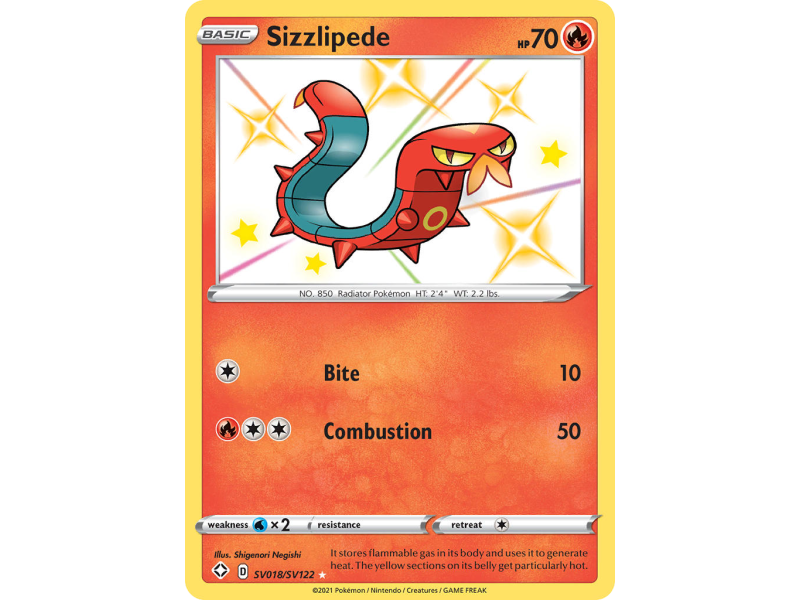 Sizzlipede