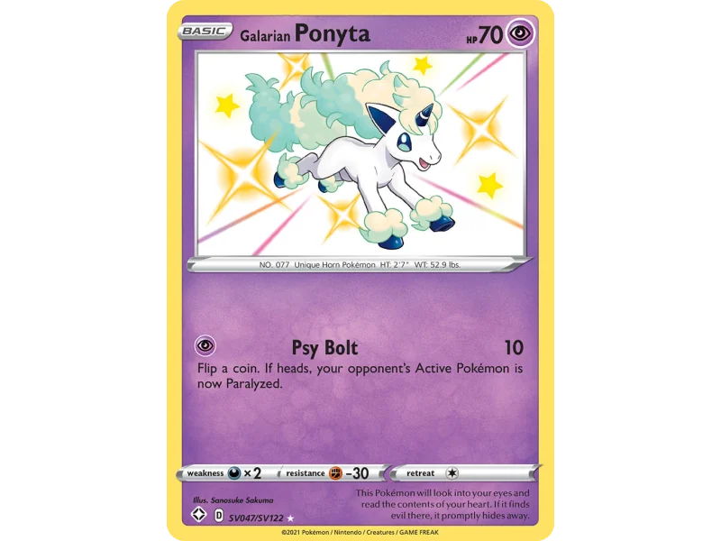Galarian Ponyta