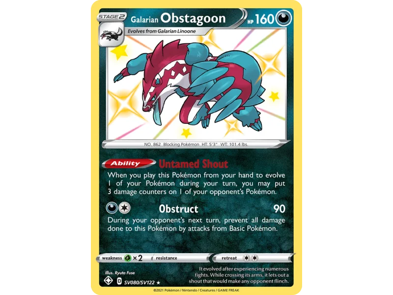 Galarian Obstagoon