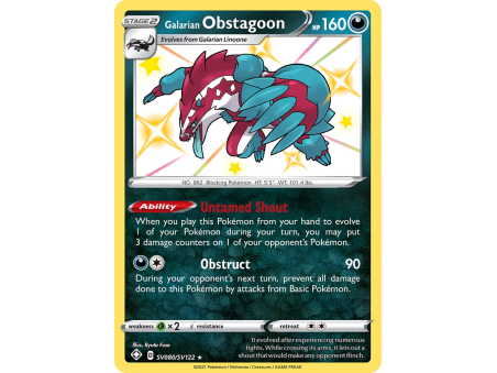 Galarian Obstagoon