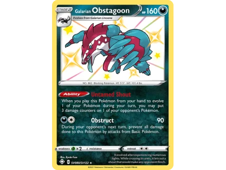 Galarian Obstagoon