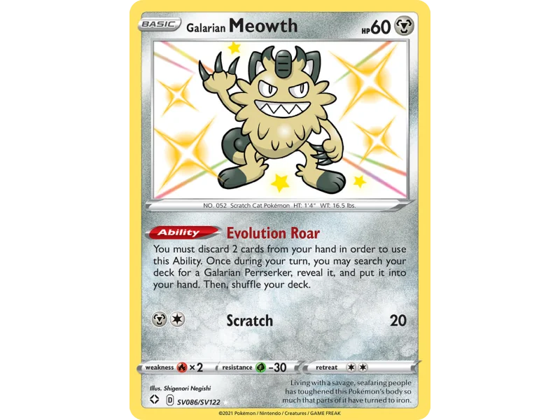 Galarian Meowth