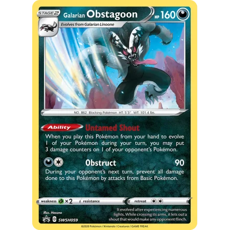 Galarian Obstagoon
