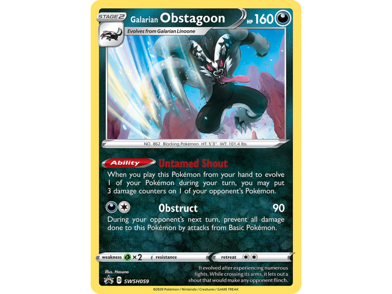 Galarian Obstagoon