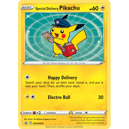 Special Delivery Pikachu