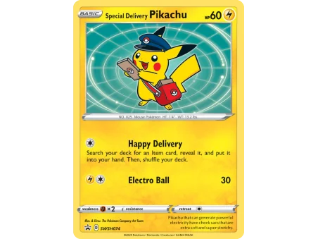Special Delivery Pikachu