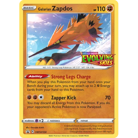 Galarian Zapdos
