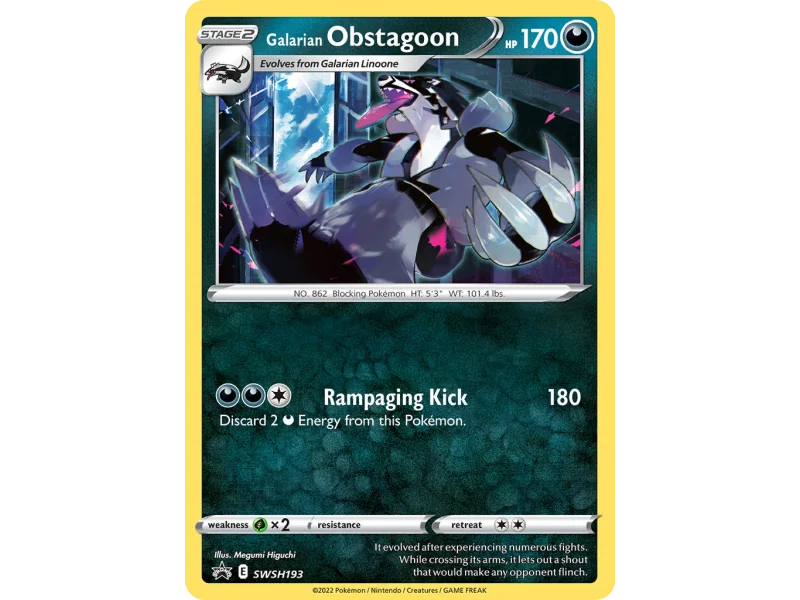 Galarian Obstagoon