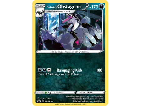 Galarian Obstagoon