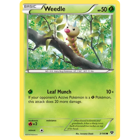 Weedle (Reverse Holo)