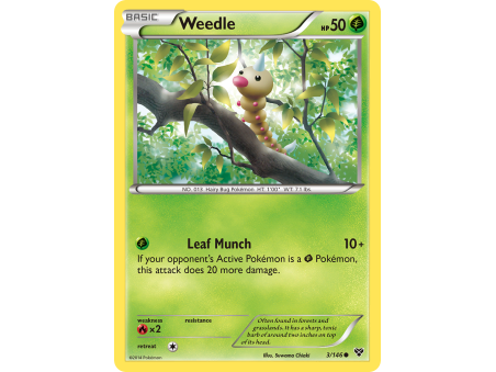 Weedle (Reverse Holo)