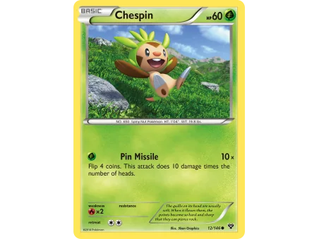 Chespin (Reverse Holo)