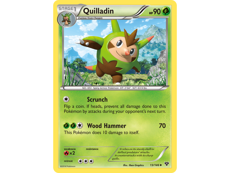 Quilladin (Reverse Holo)