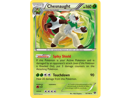 Chesnaught (Reverse Holo)