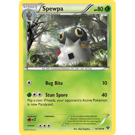Spewpa (Reverse Holo)