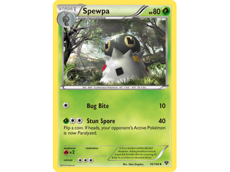 Spewpa (Reverse Holo)