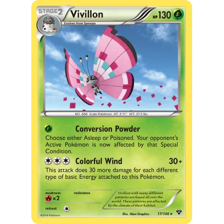 Vivillon (Reverse Holo)