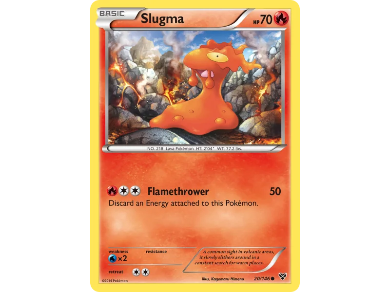 Slugma (Reverse Holo)