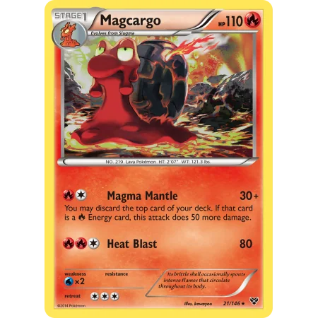 Magcargo (Reverse Holo)