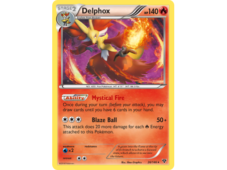 Delphox (Reverse Holo)