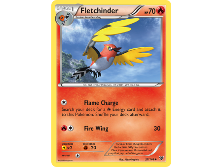 Fletchinder (Reverse Holo)