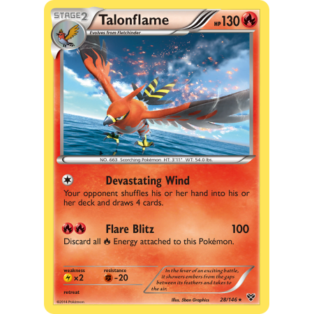 Talonflame (Reverse Holo)