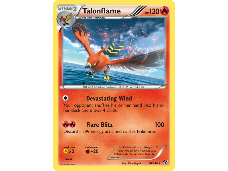 Talonflame (Reverse Holo)