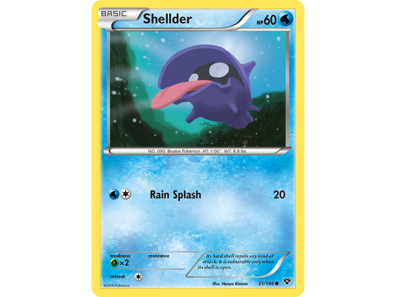 Shellder (Reverse Holo)