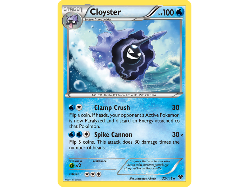 Cloyster (Reverse Holo)