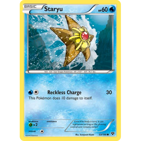 Staryu (Reverse Holo)